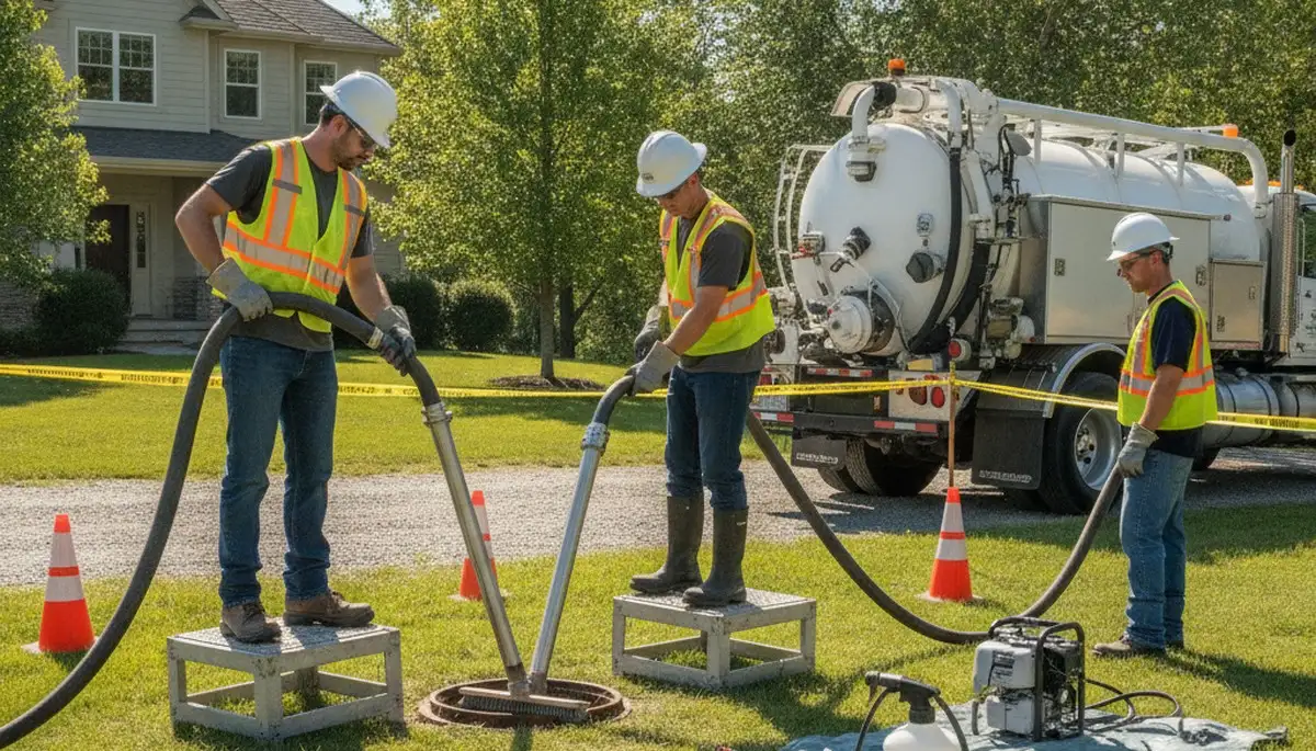 Septic tank cleaning service in Hoboken, NJ for safe, clog-free home plumbing
