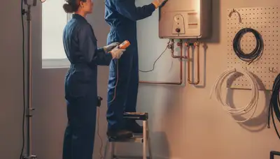 Tankless water heater service in Hoboken, NJ for efficient on-demand hot water installation and repair